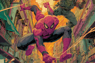 comic book illustration with comic book illustrator