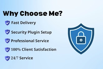 secure wordpress website and remove malware or virus
