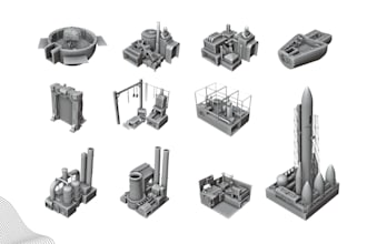 take care of the 3d meshes for your project in no time