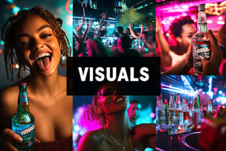design stunning art direction for social media with a luxury aesthetic