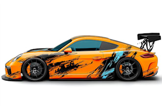 professional van wrap, vehicle wrap, car wrap design