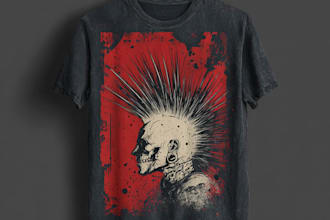 make an t shirt design and graphic t shirt design