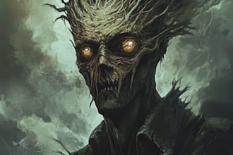 do horror character design