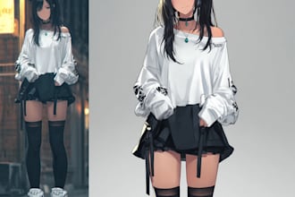 do fast anime art, illustrations and fan art