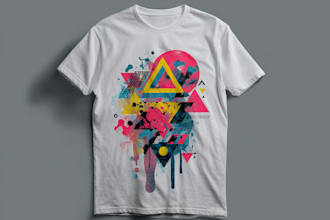design a custom streetwear tshirt for your clothing brand