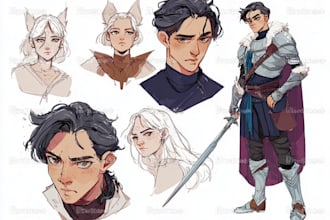 do character designs of your oc