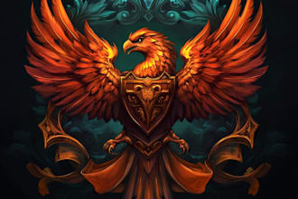 create a fantasy logo