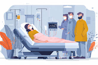 create vector medical illustration