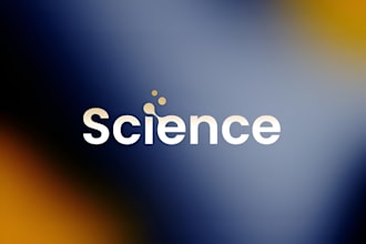 design a creative science logo design for your business