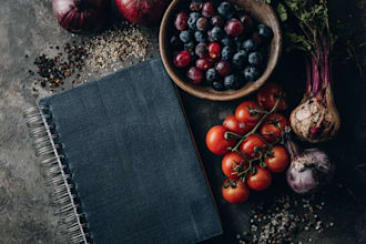 design food magazine, recipe ebook, and restaurant menu