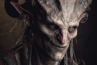do horror character design