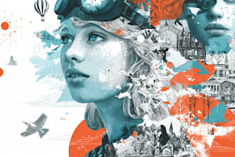 create exclusive doodle illustration