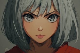draw anime art illustration