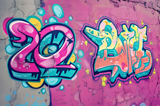 create graffiti for your logo or your word