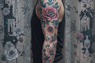 design professional tattoo and custom tattoo