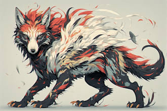 draw art of you furry characters