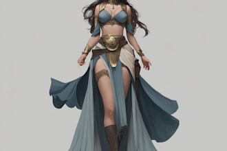 draw custom fantasy characters, warriors, elves, and more