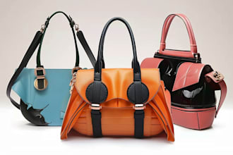 create bag design, backpack, handbag and bag tech pack