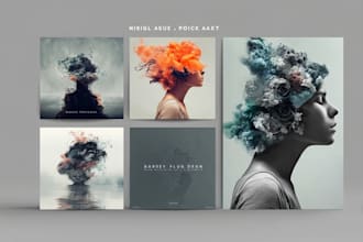 design album cover art or single artwork