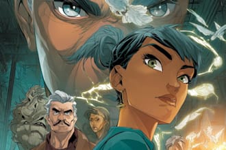 digitally color your comic book cover