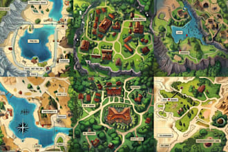fantasy map illustration fantasy map design isometric map fantasy map maker