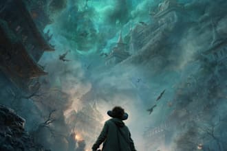 do fantasy book cover design, thriller book cover
