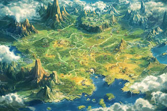 create your fantasy city map