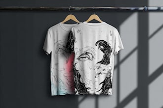 design custom t shirt mockups for your brand