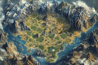 make a high quality map of your world for your campaigns
