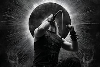 draw darkart horror thrash brutal death metal rock
