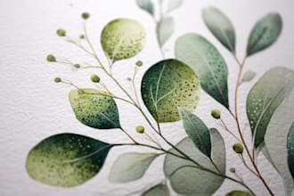 design modern botanical illustrations for branding