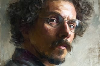 renaissance art oil painting portrait