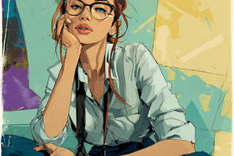 create ai comic book, illustrations any style