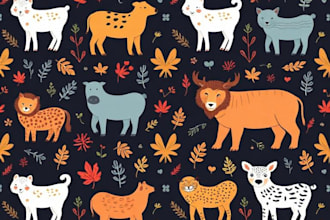 illustrate amazing repeat patterns