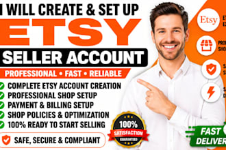create and set up your verified etsy seller account for any country