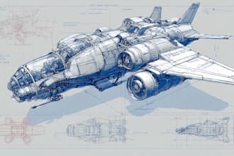 do sci fi spaceship design