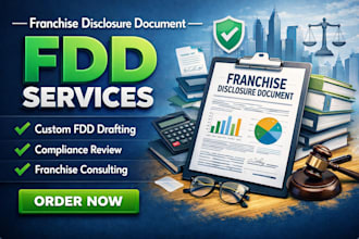franchise disclosure document fdd, franchise agreement, and legal documents