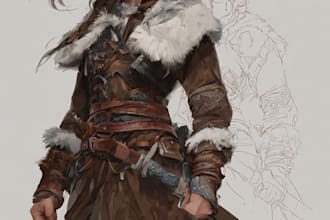 create fantasy character, monster, humanoid, dnd or similar