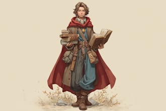 draw dark fantasy dnd character art and cinematic rpg portraits