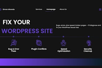wordpress bugs, errors, and performance issues