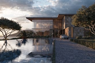 make design your interior exterior and render realistic