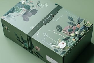 do professional packaging box design for your brand