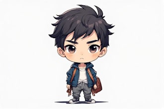 create custom manga character art and illustrations