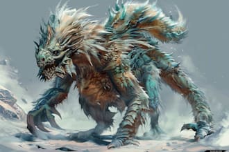 draw fantasy or dnd creatures and monsters