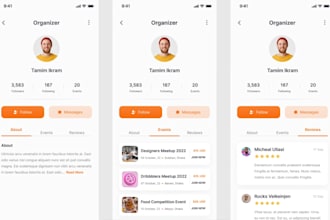 build conference app, ticket booking app, hotel booking app, flight booking app