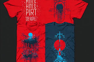 create high quality t shirt designs for pod business