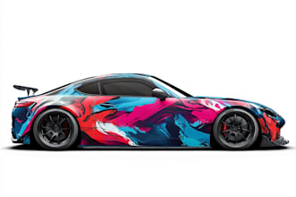 do car wrap, van wrap design vehicle wrap