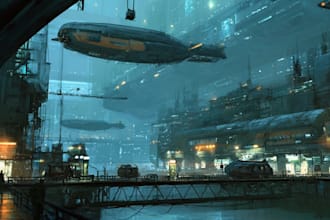 design spectacular robots, cyborgs and mechs