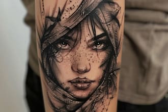 design professional creative tattoo design
