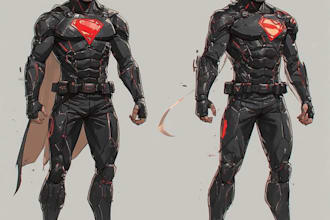 you in a superhero famous character